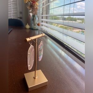 Brown Pearl Earrings